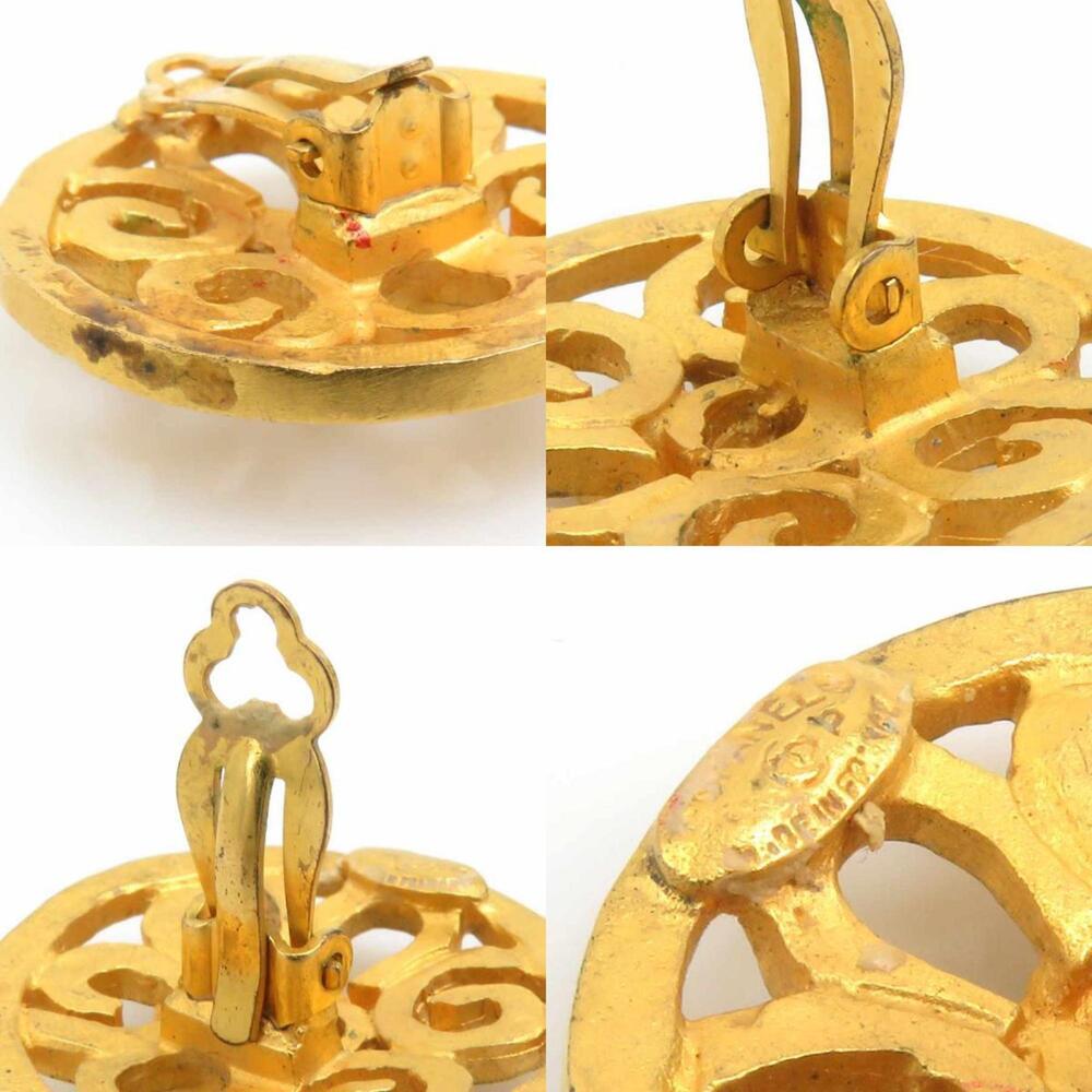 CHANEL Gold Earrings - Picture 5 of 5